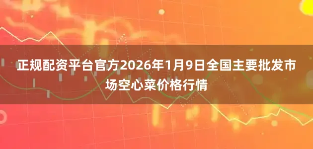 正规配资平台官方2026年1月9日全国主要批发市场空心菜价格行情